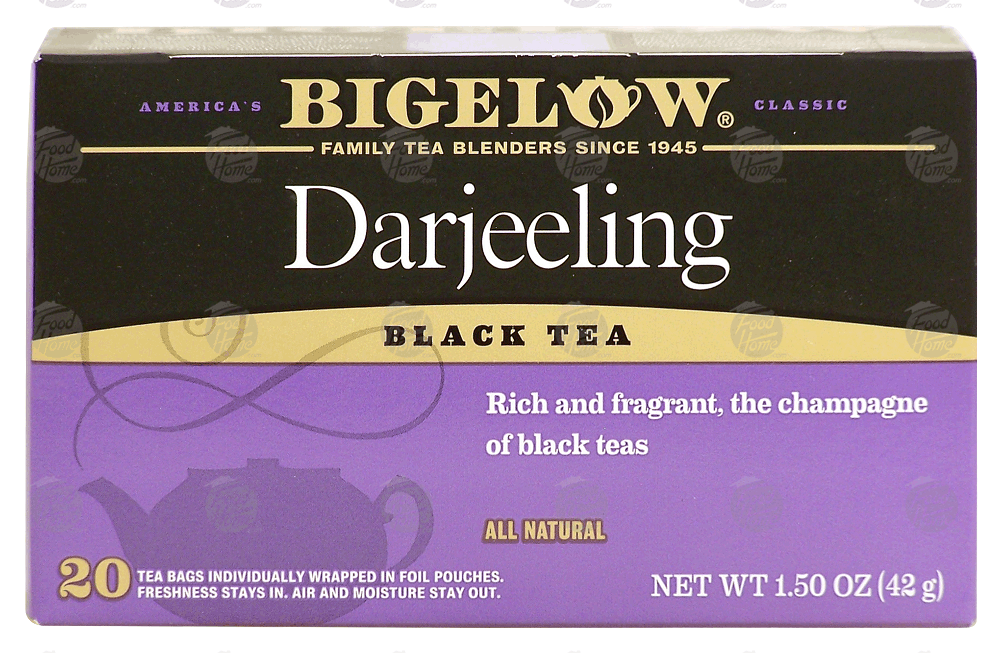 Bigelow Blend Tea Bags Darjeeling Full-Size Picture